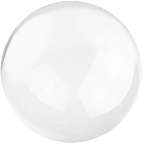 SOPOTUTU Jongleringsboll Akrobatisk Prestationsutrustning Akrylbolldekor Klar Boll För Dekoration Kristallkula Leksak Prestanda Akrylboll Klar Akrylprestationsboll Jongleringsbollar