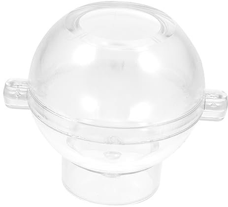HOMSFOU Molde Esférico Para Velas Diy Molde De Plástico Antiadherente Resistente y Fácil De Limpiar