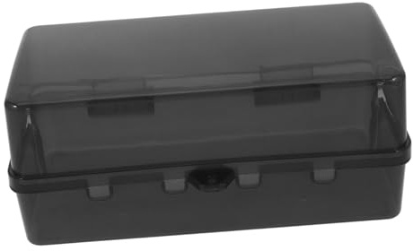 TINEASUR Boîtier Étanche Extérieur pour avec Entrées Câbles Protection Intempéries pour Boîte Électrique de Jardin