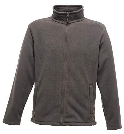 Regatta Men's Classic Full Zip Fleece Jacket, Grey (Seal Grey), Large (Manufacturer Size:L)