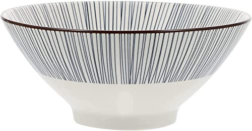 keramikschale Ramen Schüssel Keramik Ramen Schüssel 7 -Zoll -Suppe Schüssel Japanische Nudelschalen Asian Pho Udon Müslirschalen for Küchenrestaurant Essen Servieren Schüssel