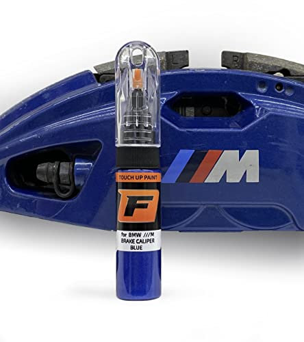 FIRANTO Lackstift für BMW M Blau Bremssattel Reparatur Autolack Reparaturstift - 2-in-1 Autolack Kratzer 15ml Felgen