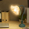 YATOSEEN Lampada da Tavolo Vintage a Fiori per Camera da Letto, Lampada da Comodino Mughetto in 3 Modalità di Colore con Lampadina E27, collo della Lampada Regolabile a 360° per Lettura in Ufficio