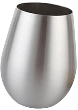 Mikinona 18oz Stainless Mug Unbreakable Portable Tumbler for Parties Picnics and Outdoor Use Insulated Wine Cup for Cocktails Coffee and Beverages