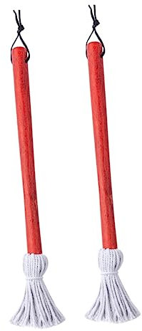 Parliky 2er-pack Basting Mop Bbq-ölpinsel-set Verschiedene Saucenpinsel Für Den Einsatz in Der Küche