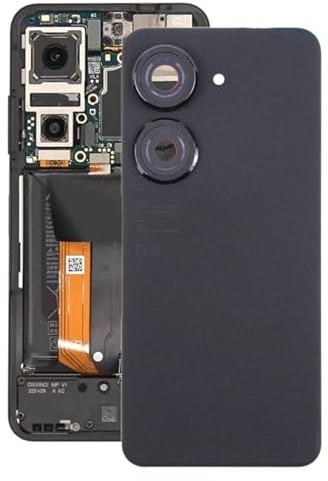CWONCONGOIN Coperchio di Sostituzione del Telefono Cellulare per per for ASUS Zenfone 9 AI2202 Coperchio Posteriore della Batteria con Coperchio dell'obiettivo della Fotocamera Parte di Riparazione