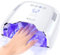 BOLASEN Lampara UV LED Uñas Inalámbrica Recargable, 54W Lampara Uñas Semipermanentes con Reflector Metálico, Lámpara Uñas Portátil, Lampara de Uñas Profesional, Secador de Uñas Para Salón & Hogar