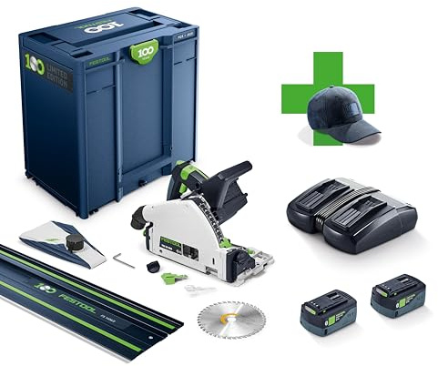 Festool Scie plongeante sans fil TSC 55 KEBI-Plus/XL-FS 100Y Édition limitée