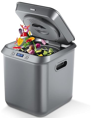 Electric Composter for Kitchen, Smart Countertop Composter, Self-cleaning Function/Rapid Decomposition, Waste Disposer for Indoor Home Use