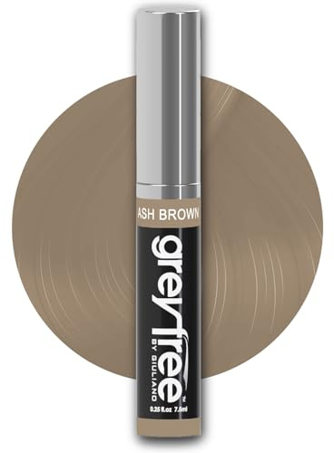Greyfree Root Touch-Up Hair Mascara Temporary Gray Roots Concealer (ASH BROWN)