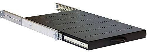 Tritón RAB-UP-X19-A1 48,26 cm (19 Zoll) Fachboden ausziehbar, 1HE schwarz