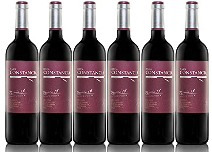 Finca Constancia Parcela 12 Graciano - Vino Tinto V.T. Castilla - 6 botellas de 750 ml - Total: 4500 ml