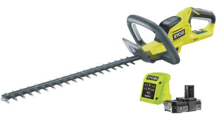 RYOBI Taille-haie 18V - 45 cm - 1 batterie 2,0Ah