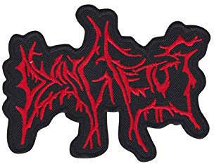 SigitasTrading Dying Fetus Red Death Metal Band Aufnäher Besticktes Patch zum Aufbügeln Applique