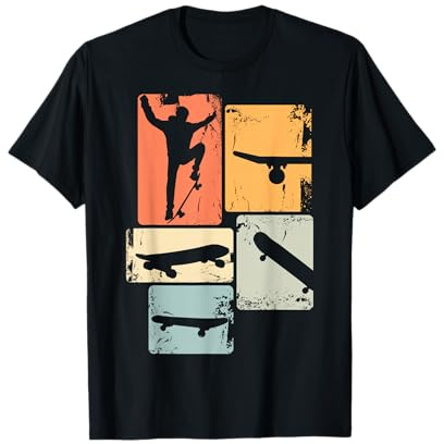 Skater Skateboard Stunt Skater Jungen & Kinder T-Shirt