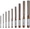 sourcing map 9pcs Hand Reamers Set 3mm 4mm 5mm 6mm 8mm 10mm 12mm 14mm 16mm H8 Metric Alloy Steel Reamer Bit Straight Flutes Steel Cutting Tool for Metal Wood Hole Reaming