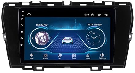 Android 14 Autoradio per Ssangyong Tivoli 2019-2021, 9 Pollici Android 14 Doppio Din Car Auto Radio con Carplay con Schermo con Bluetooth GPS Navi WIFI Posteriore USB Wifi(M150S 2G+32G)