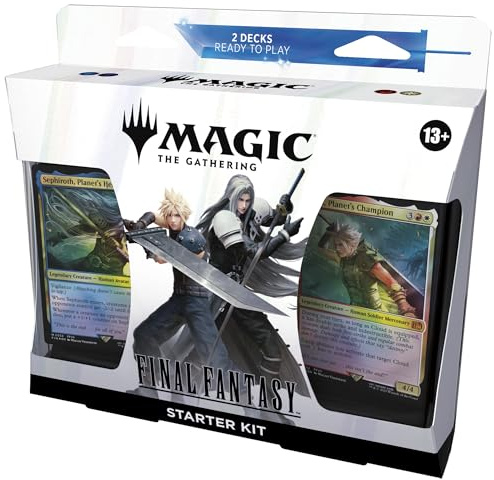 Magic: The Gathering - FINAL FANTASY Starter Kit - Learn Magic with 2 Ready-to-Play Decks (2-Player Card Game for Ages 13+)