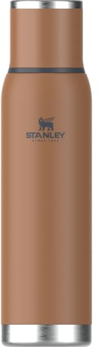 Stanley Adventure-To-Go - Botella de vacío de 1.4 cuartos de galón, boca ancha con tapa a prueba de fugas, mantiene las bebidas calientes o frías, plegable para viajes, botella térmica aislada de