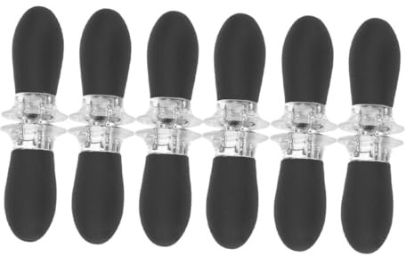 TOYANDONA 12pezzi Supporto Per Pannocchie in Silicone e Acciaio Sicurezza Per Cucina e Barbecue Multifunzione Per Uso Quotidiano