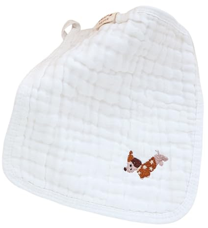 Asciugamano quadrato per neonati 25 cm asciugamano saliva per bambini sbavando bambini piccoli 6 strati panno lavaggio a mano panno per eruttazione 1 pezzo/5 pezzi