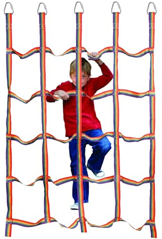 Kletternetz für – Ladungsnetz, Kletterseil im Freien | Robuste Dschungel-Leiter, hochfestes Seil mit hoher Festigkeit, Hindernisleiter