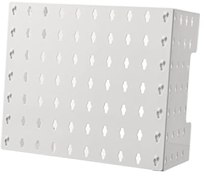 Keenso Versatile Wall Mounted Pegboard Impact Resistant Gas Boiler Pipe Cover for Bathroom Garage Storage