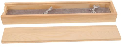Alipis Robuste Bruchsicher und Praktisch mit Elegantem Design Pinselstiftbox Tragbares Aufbewahrungsetui und Weihnachten für Kalligrafiepinsel für Zuhause