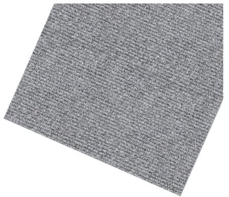 Losetas de moqueta autoadhesivas, Losetas De Alfombra Removibles Autoadhesivas Multicolor 30cmx30cm 10 Piezas(Light Gray)