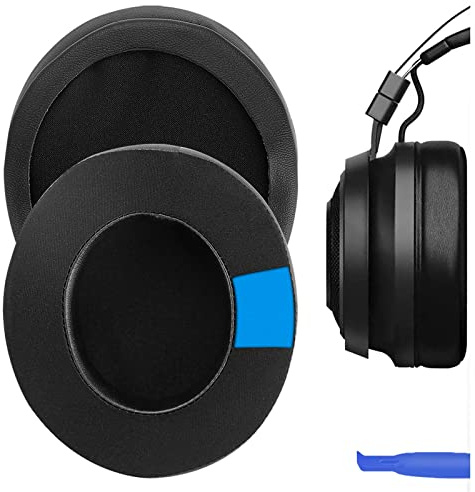 Geekria Sport Cooling Gel-Infused Almohadillas de Repuesto para Auriculares Razer Nari Ultimate, Nari Essential, Kraken Kitty, Kraken Tournament Edition, Kraken X, Almohadillas