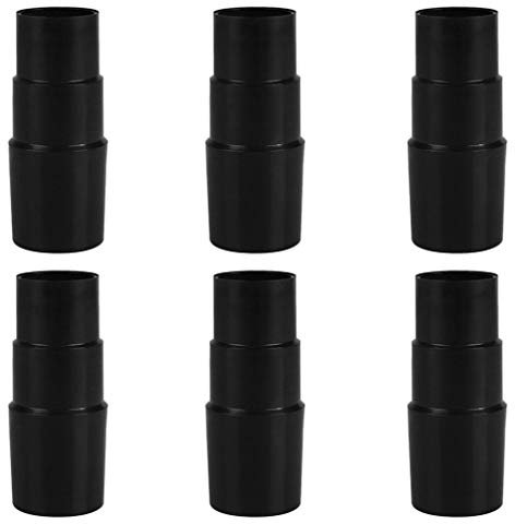 Hemobllo Vacuum Hose Adapter Kit Compatible with Common Models Vacuum Cleaner Plastic Vacuum Cleaner Adaptor Attachment Convertor 6pcs