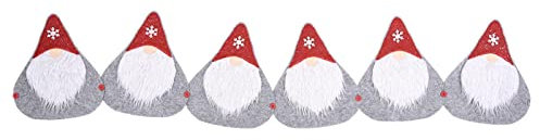 Weihnachtstischläufer rutschfeste hitzebeständige waschbare Winterurlaub-Tischsets Tischsets, Gobelin-Tischset Schöne Festliche Deckchen für die Familienküche Esszimmer für den täglichen Gebrauch Pw