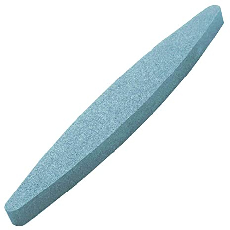 ebuyerfix 9 inch Sharpening Stones, Wear-Resistant Fusiform Shaped Sharpener Medium Grit Whetstone Scissors, Axes, Chisel Tools, Blades, Household Cutting Tools Sharp Suitable for Sharpening Knives
