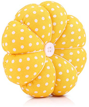 ZLXHDL Puntaspilli da Polso per Cucito, Puntaspilli da Polso, 1 Pezzo Puntaspilli Creativo in Tessuto di Zucca con Aghi da Cucito con Cintura Elastica da Polso(3)