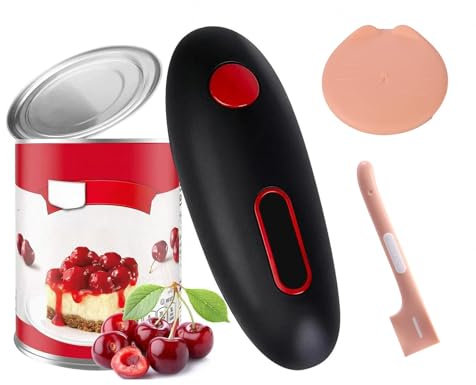 Abrelatas Eléctrico, Botón Eléctrico De Un Toque Abrebotes, Adecuado Para Abrir Latas De Diferentes Tamaños Jar Opener Adecuado Para Viajar