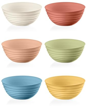 Guzzini -SET 6 CONTENITORI S 'TIERRA'Colori decori vari