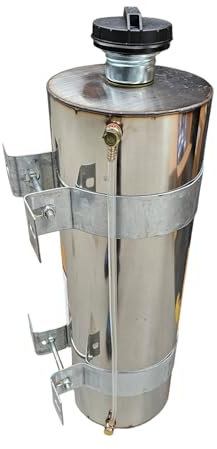 Kraftstofftank f. Standheizungen, Edelstahl, 10L