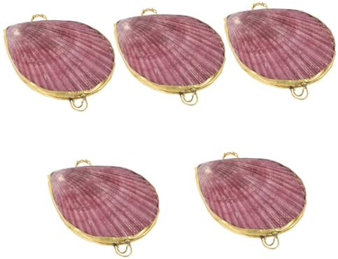 DEARMAMY 5stücke Dekorative Schmuck Aufbewahrungsbox Natürlicher Schmuck Organizer Für Ohrringe Und Kleine Accessoires Und Vielseitig Einsetzbar