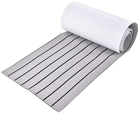 ANKROYU Boat Flooring Sheet, Watertight EVA Boat Flooring Mat, Shockproof Marine Floor Sheet, Soundproofing Yacht Flooring Sheet for Boat Yacht