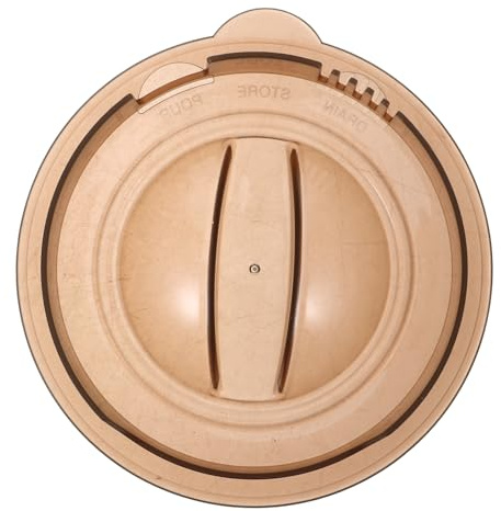 ABOOFAN Vaso Medidor de Mililitros Tapa de Vidrio de 500 Ml Tapa de Repuesto para Cocina Ajuste Resistente