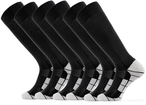 ELUTONG Fußballsocken Kinder, 1/3 Paar Unisex Fußballstutzen Trainingssocken Elastische Sportsocken, Bequem und Atmungsaktiv Sockenstutzen für Fußball Laufen Basketball 33-45