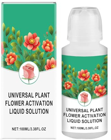 Fertilizzante per Fiori | Fertilizzante Liquido 100ml,Giardino Per Piante in Vaso Fiori Orchidee Interni Esterni Prato Fattoria