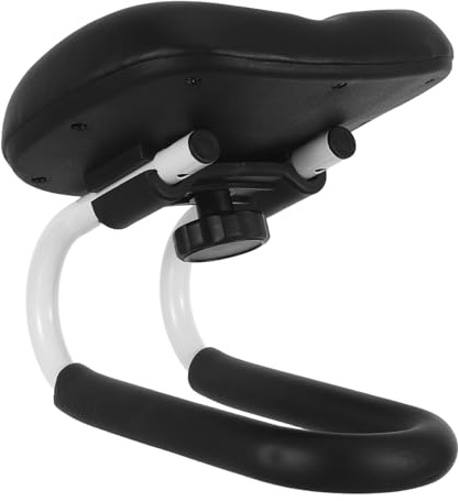 KOMBIUDA Banco de Meditación Ajustable Negro con Funda Antideslizante Taburete Portátil para Rodillas Asiento Acolchado para Yoga Oración y Práctica de Mindfulness Banco de Viaje
