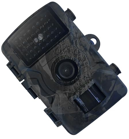 ERINGOGO Telecamera da Caccia 1080p 12mp Schermo da 2 Pollici, Videocamera per Esterni Sensore di Movimento Pir e Visione Notturna a Infrarossi, per Monitoraggio Fauna e Sicurezza Outdoor