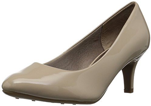 LifeStride Damen Parigi Kleid Pumpe, Tender Taupe Patent, 43 EU