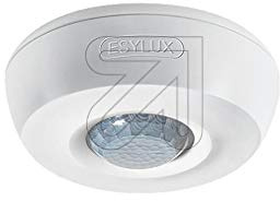 ESYLUX Decken-Präsenzmelder ws AP,360 Grad,RW ca.8m PD 360/8 Basic