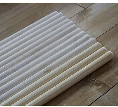 2 x Wood Broom stick Handles120cm Replacement Stick Strong Pole Brush Mop Handle 4 Foot