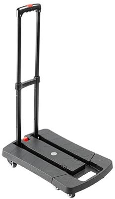 Ausziehbarer Klappbügelwagen 100kg Plattformwagen