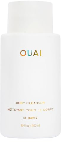 OUAI Body Cleanser, St. Barts - Foaming Body Wash with Jojoba Oil and Rosehip Oil to Hydrate, Nurture, Balance and Soften Skin - Paraben, Phthalate and Sulfate Free Skin Care Products - 300ml