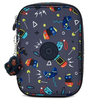 Kipling 100 Pens Beutel/Etui, 21X5X15 Gaming Grey